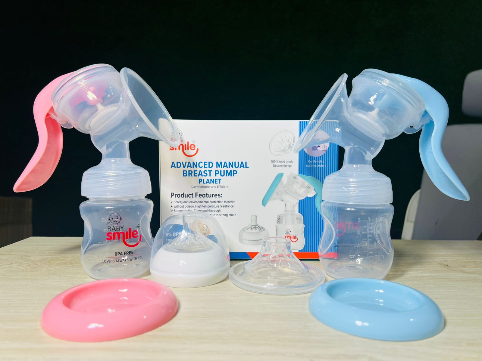 Baby Smile Advanced Manual Breast Pump - Image 3